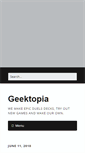 Mobile Screenshot of geektopia.info