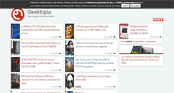 Desktop Screenshot of geektopia.es